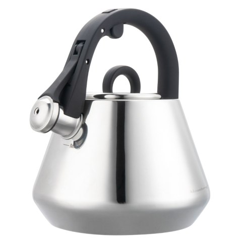Czajnik stalowy z gwizdkiem 2,5 L połysk, indukcja, KLAUSBERG KB-7947