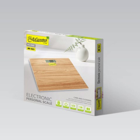 Elektroniczna waga łazienkowa szklana MAESTRO MR-1823-NEW