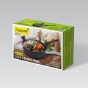 Głęboka patelnia z pokrywką nieprzywierająca indukcja gaz 24cm MAESTRO MR-1216-24