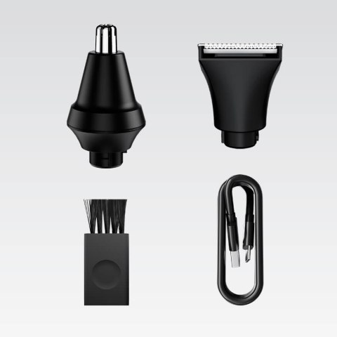 Golarka 3w1 trymer do brody włosów w nosie USB C zestaw MAESTRO MR-678