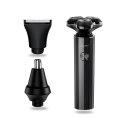 Golarka 3w1 trymer do nosa włosów do golenia USB C zestaw MAESTRO MR-676