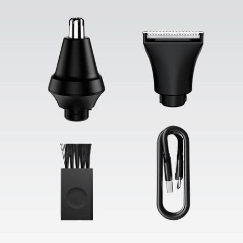 Golarka 3w1 trymer do nosa włosów do golenia USB C zestaw MAESTRO MR-676