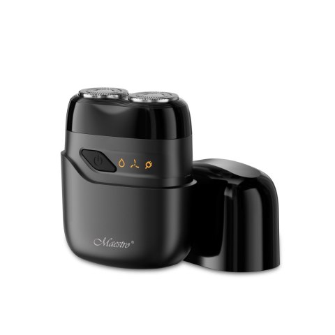 Golarka elektryczna męska do brody podróżna turystyczna 2 głowice USB C MAESTRO MR-671