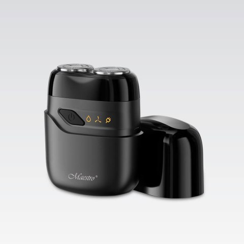 Golarka elektryczna męska do brody podróżna turystyczna 2 głowice USB C MAESTRO MR-671