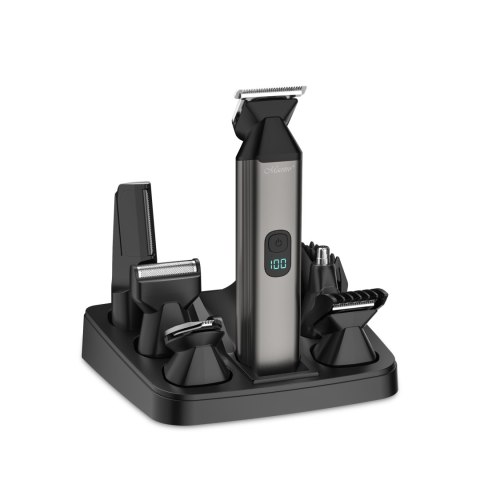 Maszynka do strzyżenia włosów zestaw 6w1 USB C MAESTRO MR-661