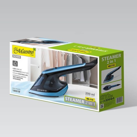 Parownica do ubrań ręczna 2w1 steamer 1800W MAESTRO MR-315C