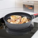 Patelnia głęboka ze zdejmowaną rączką nieprzywierająca 24cm MAESTRO MR-4724