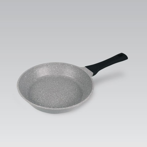 Patelnia granitowa do smażenia na gaz indukcję 24cm szara MAESTRO MR-4024