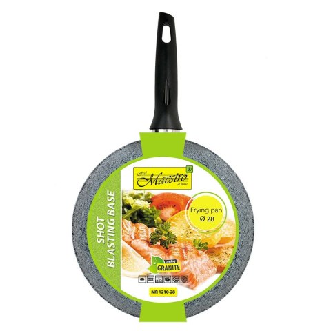 Patelnia granitowa do smażenia na indukcję gaz 28cm MAESTRO MR-1210-28