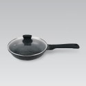 Patelnia granitowa z pokrywką indukcja gaz 20cm MAESTRO MR-1225-20