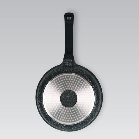 Patelnia granitowa z pokrywką indukcja gaz 20cm MAESTRO MR-1225-20