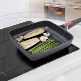 Patelnia grillowa ze zdejmowaną rączką nieprzywierająca 26cm MAESTRO MR-4724