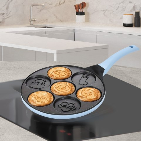 Patelnia naleśnikowa do naleśników pancake 26cm serca MAESTRO MR-1222-A