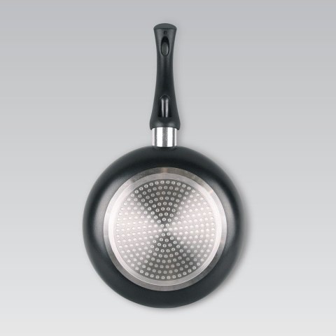 Patelnia z pokrywką nieprzywierająca na gaz indukcja 22cm MAESTRO MR-1203-22