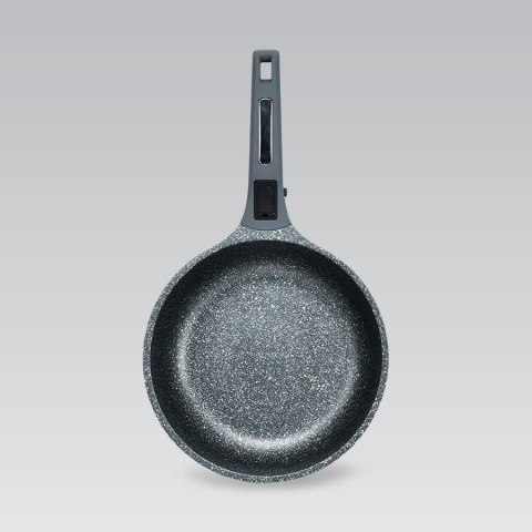 Patelnia ze zdejmowaną rączką granitowa na gaz indukcję 24cm MAESTRO MR-1208-24