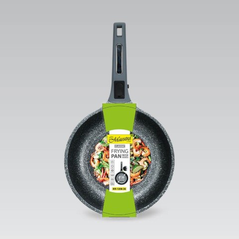 Patelnia ze zdejmowaną rączką granitowa na gaz indukcję 26cm MAESTRO MR-1208-26