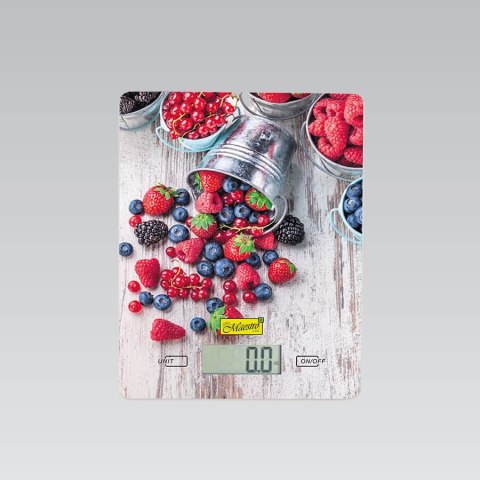 Waga kuchenna elektroniczna szklana owoce MAESTRO MR-1802-NEW