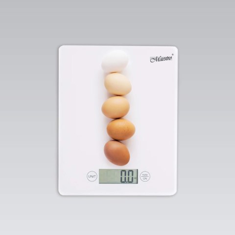 Waga kuchenna szklana elektroniczna precyzyjna do kuchni MAESTRO MR-1800