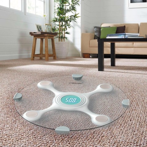 Waga łazienkowa elektroniczna szklana dokładna MAESTRO MR-1820