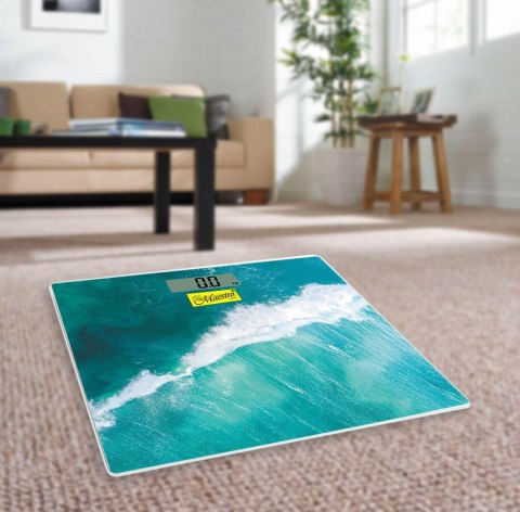 Waga łazienkowa elektroniczna szklana dokładna MAESTRO MR-1827