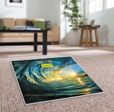 Waga łazienkowa elektroniczna szklana dokładna precyzyjna MAESTRO MR-1821