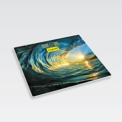 Waga łazienkowa elektroniczna szklana dokładna precyzyjna MAESTRO MR-1821