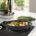 Wok z pokrywką patelnia głęboka non-stick nieprzywierająca duża 32cm MAESTRO MR-4832