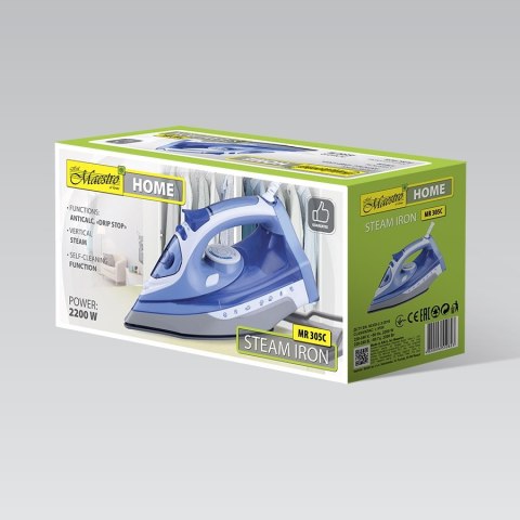 Żelazko do prasowania ubrań 2200W MAESTRO MR-305C