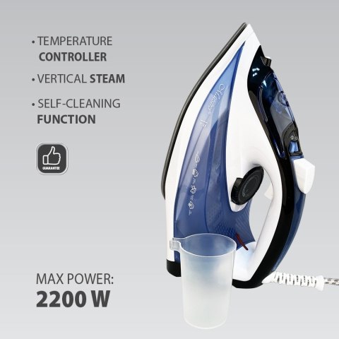 Żelazko do prasowania ubrań 2200W MAESTRO MR-306C