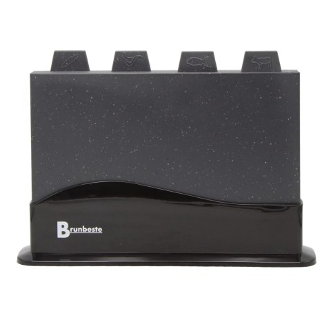 Zestaw desek do krojenia i stojak 5-ele deski kuchenne deska BRUNBESTE BB-3476