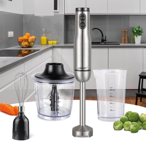 Blender ręczny 1000W srebrny MAESTRO MR-569