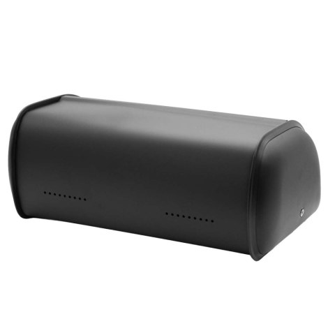 Chlebak metalowy pojemnik na chleb pieczywo bułki 35x24x14.5cm czarny BRUNBESTE BB-7702