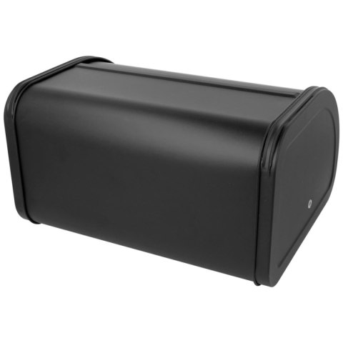 Chlebak stalowy mały 30cm pojemnik na chleb pieczywo BRUNBESTE BB-2759 Czarny