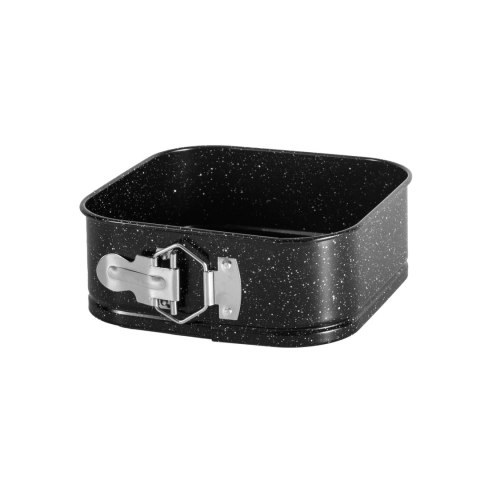 Forma do pieczenia tortownica otwierana blacha czarna 18x18CM BRUNBESTE BB-7715