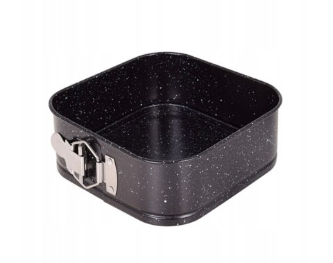Forma do pieczenia tortownica otwierana blacha czarna 18x18CM BRUNBESTE BB-7715
