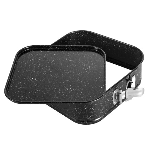 Forma do pieczenia tortownica otwierana blacha czarna 18x18CM BRUNBESTE BB-7715