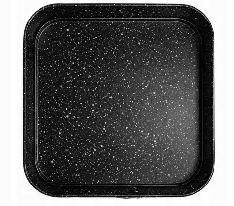 Forma do pieczenia tortownica otwierana blacha czarna 24x24CM BRUNBESTE BB-7717