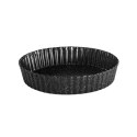 Forma do pieczenia z wyjmowanym dnem blacha okrągła czarna 26x5cm BRUNBESTE BB-7711