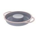 Forma silikonowa do pieczenia ciasta usztywniana okrągła z kominem 25CM BRUNBESTE BB-3354