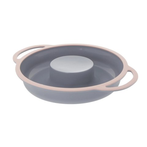 Forma silikonowa do pieczenia ciasta usztywniana okrągła z kominem 25CM BRUNBESTE BB-3354