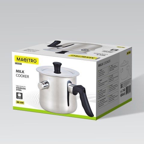 Garnek do gotowania mleka 1.5L MAESTRO MR-1698