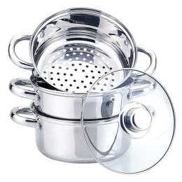 Garnek do gotowania na parze garnki 18cm 2.0L parowar MAESTRO MR-2900-18