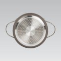 Garnek płaski niski z pokrywką indukcja 28cm 3.9L MAESTRO MR-4009-28S