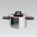 Garnek stalowy z pokrywką na indukcję gaz 18cm 2.3L MAESTRO MR-3530-18