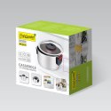 Garnek stalowy z pokrywką na indukcję gaz 18cm 2.3L MAESTRO MR-3530-18