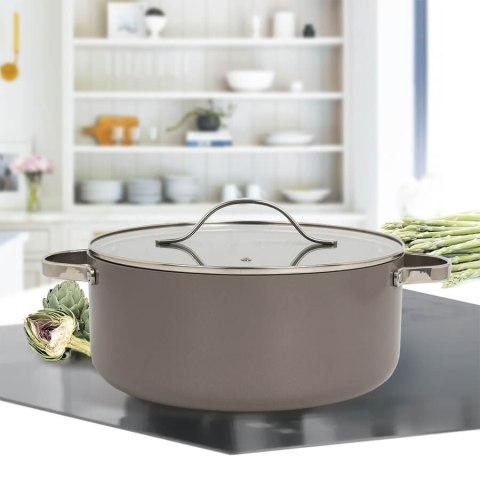 Garnek z pokrywką indukcja 24cm 4.1L MAESTRO MR-4009-24