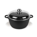 Garnek z pokrywką szklaną 28cm 5.8L MAESTRO MR-4628C