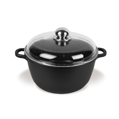 Garnek z pokrywką szklaną 28cm 5.8L MAESTRO MR-4628C