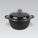 Garnek z pokrywką szklaną 28cm 5.8L MAESTRO MR-4628C
