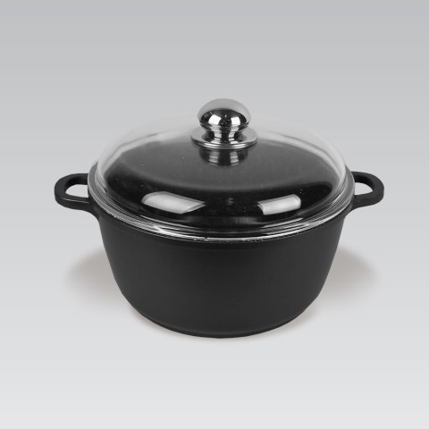 Garnek z pokrywką szklaną 28cm 5.8L MAESTRO MR-4628C